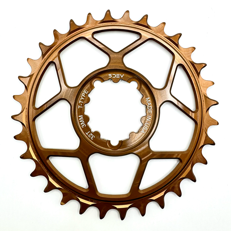 5DEV T-Type Aluminum Chainring