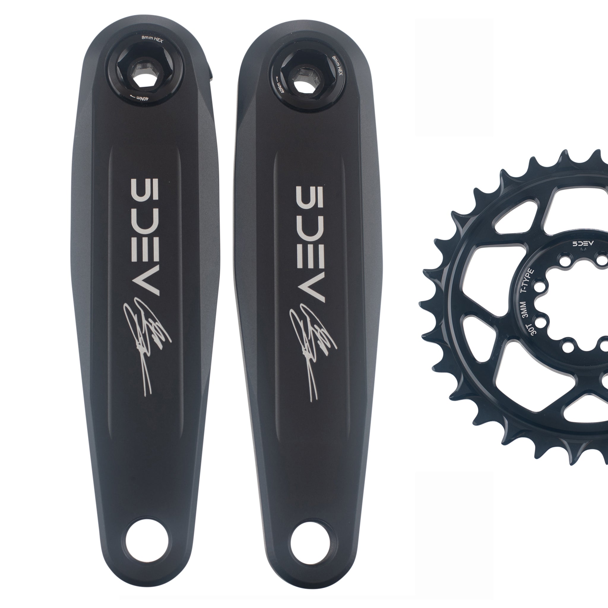 Cam Zink Signature Freeride Crank + Chainring – 5DEV
