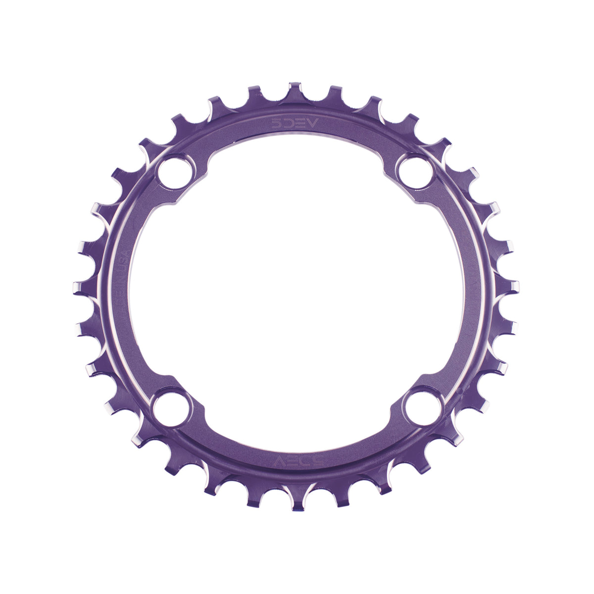 104BCD Titanium Chainring - 5DEV