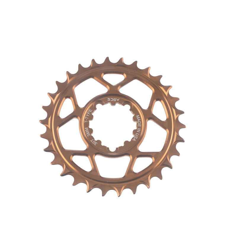5DEV T-Type Aluminum Chainrings