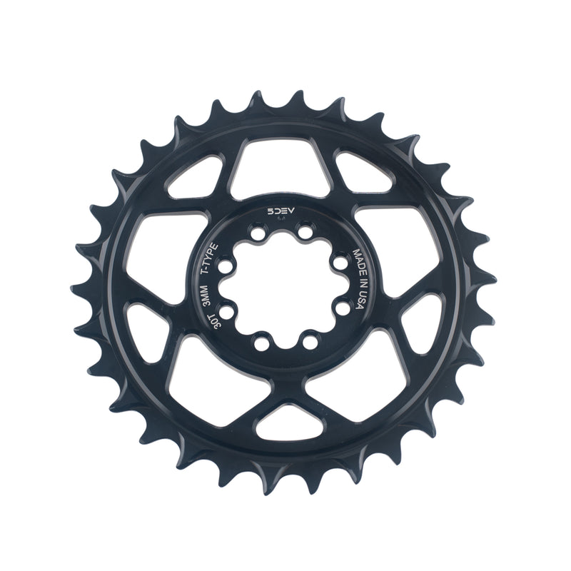 5DEV T-Type Aluminum Chainrings